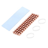 Maxbell 2280 M.2 SSD heat sink Cooling Radiator Easy Installation Durable Thermal Pad 4mm