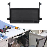 Maxbell under Desk Keyboard Drawer Tray Desk Extender for Home Office Easily Install Black