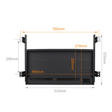 Maxbell under Desk Keyboard Drawer Tray Desk Extender for Home Office Easily Install Black