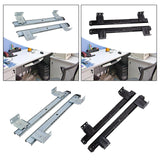 Maxbell under Desk Slider Track for Cabinet Pull Out Keyboard Drawer Tray Slide Rail White