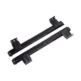 Maxbell under Desk Slider Track for Cabinet Pull Out Keyboard Drawer Tray Slide Rail Black