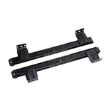 Maxbell under Desk Slider Track for Cabinet Pull Out Keyboard Drawer Tray Slide Rail Black