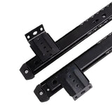 Maxbell under Desk Slider Track for Cabinet Pull Out Keyboard Drawer Tray Slide Rail Black