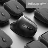 Maxbell Wireless Vertical Mouse Convenient Ergonomic Design for Desktop Dorm Tablet