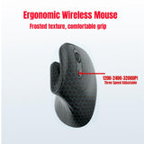 Maxbell Wireless Vertical Mouse Convenient Ergonomic Design for Desktop Dorm Tablet