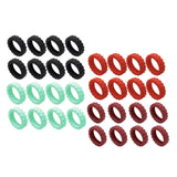 Maxbell 8 Pieces Travel Suitcases Wheels Cover More Quiet Trolley Case Casters Cover A