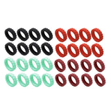 Maxbell 8 Pieces Travel Suitcases Wheels Cover More Quiet Trolley Case Casters Cover A