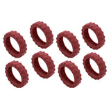 Maxbell 8 Pieces Travel Suitcases Wheels Cover More Quiet Trolley Case Casters Cover A