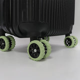 Maxbell 8 Pieces Travel Suitcases Wheels Cover More Quiet Trolley Case Casters Cover B