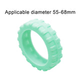 Maxbell 8 Pieces Travel Suitcases Wheels Cover More Quiet Trolley Case Casters Cover C