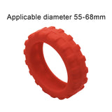 Maxbell 8 Pieces Travel Suitcases Wheels Cover More Quiet Trolley Case Casters Cover D