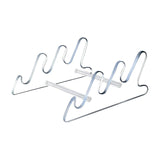 Maxbell Acrylic Keyboard Display Stand 3 Tier Shelf Transparent for Desk Lightweight Style A