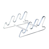 Maxbell Acrylic Keyboard Display Stand 3 Tier Shelf Transparent for Desk Lightweight Style A