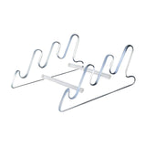 Maxbell Acrylic Keyboard Display Stand 3 Tier Shelf Transparent for Desk Lightweight Style A