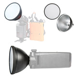 Maxbell Flash Speedlite Reflector Flash Light Reflector Diffuser for AD200Pro Studio