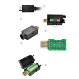 Maxbell HDMI Male 19Pin Adapter TV Plug for PC Graphics Card HDMI Extender Accessory A