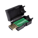 Maxbell HDMI Male 19Pin Adapter TV Plug for PC Graphics Card HDMI Extender Accessory A