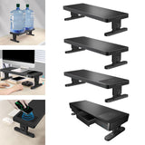 Maxbell Monitor Stand Riser with 4 Adjustable Height Laptop Stand for Printer Laptop