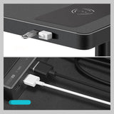 Maxbell Computer Monitor Stand Riser USB Ports PC Screen Riser Desk Organization