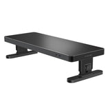 Maxbell Computer Monitor Stand Riser USB Ports PC Screen Riser Desk Organization
