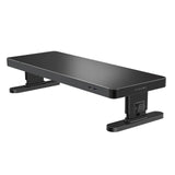 Maxbell Computer Monitor Stand Riser USB Ports PC Screen Riser Desk Organization