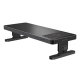 Maxbell Monitor Stand Riser Wireless Charging USB Ports for Office Accessories Black