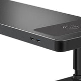 Maxbell Monitor Stand Riser Wireless Charging USB Ports for Office Accessories Black