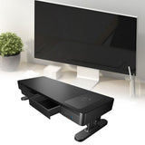 Maxbell Monitor Stand Riser Wireless Charging with 2 Drawers with 4 USB Ports