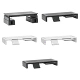 Maxbell Monitor Stand Riser Ergonomic Tablet Phone Stand for Monitors Desktop Laptop Black USB Interface