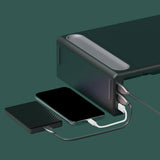 Maxbell Monitor Stand Riser Ergonomic Tablet Phone Stand for Monitors Desktop Laptop Black USB Interface