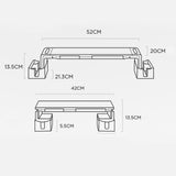 Maxbell Monitor Stand Riser Phone Holder Computer Stand for Printers Office Monitors