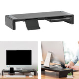 Maxbell Monitor Stand Riser Ergonomic Tablet Phone Stand for Monitors Desktop Laptop Black
