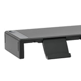 Maxbell Monitor Stand Riser Ergonomic Tablet Phone Stand for Monitors Desktop Laptop Black