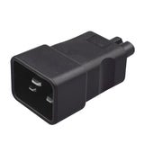 Maxbell IEC320 C20 to IEC320 C7 Power Adapter Professional Multipurpose PVC 16A 250V