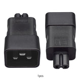 Maxbell IEC320 C20 to IEC320 C7 Power Adapter Professional Multipurpose PVC 16A 250V
