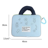 Maxbell Laptop Bag for Women Classic Thickened Laptop Case for Casual Office Home