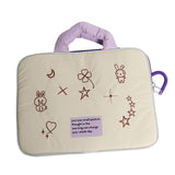 Maxbell Laptop Bag for Women Classic Thickened Laptop Case for Casual Office Home