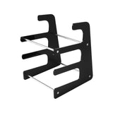 Maxbell Keyboard Stand Shelf Acrylic 3 Tiers Keyboard Mouse Organizer for Table Home Black