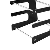 Maxbell Keyboard Stand Shelf Acrylic 3 Tiers Keyboard Mouse Organizer for Table Home Black