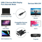 Maxbell USB C to DVI Cable Easy to Use Electronic Product for Video Card Demo Travel
