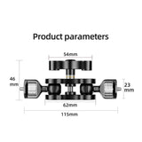 Maxbell Universal Arm with Dual Ball Head Tripod Accessory for Microphone