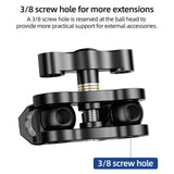 Maxbell Universal Arm with Dual Ball Head Tripod Accessory for Microphone