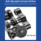 Maxbell Universal Arm with Dual Ball Head Tripod Accessory for Microphone