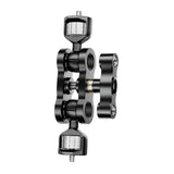 Maxbell Universal Arm with Dual Ball Head Tripod Accessory for Microphone