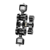 Maxbell Universal Arm with Dual Ball Head Tripod Accessory for Microphone