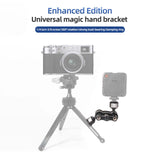 Maxbell Universal Arm with Dual Ball Head Tripod Accessory for Microphone