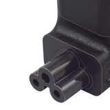 Maxbell IEC320 C14 to IEC320 C5 Power Adapter PVC Connector for Powered Speaker Pdus