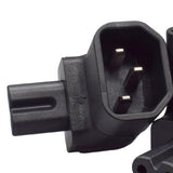 Maxbell IEC320 C14 to C7 Power Adapter PVC C14 Male to C7 Female for Home Appliances