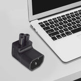 Maxbell IEC320 C14 to C5 Power Adapter Durable Conversion Plug for Pdu HDTV Computer