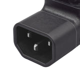 Maxbell IEC320 C14 to C5 Power Adapter Durable Conversion Plug for Pdu HDTV Computer
